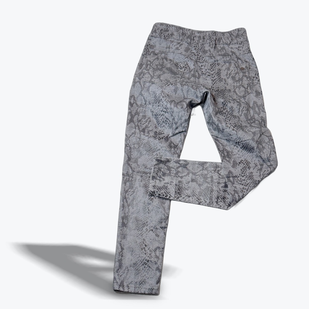 Bevy Flog Python Snake Print Joggers Elastic Wais… - image 2